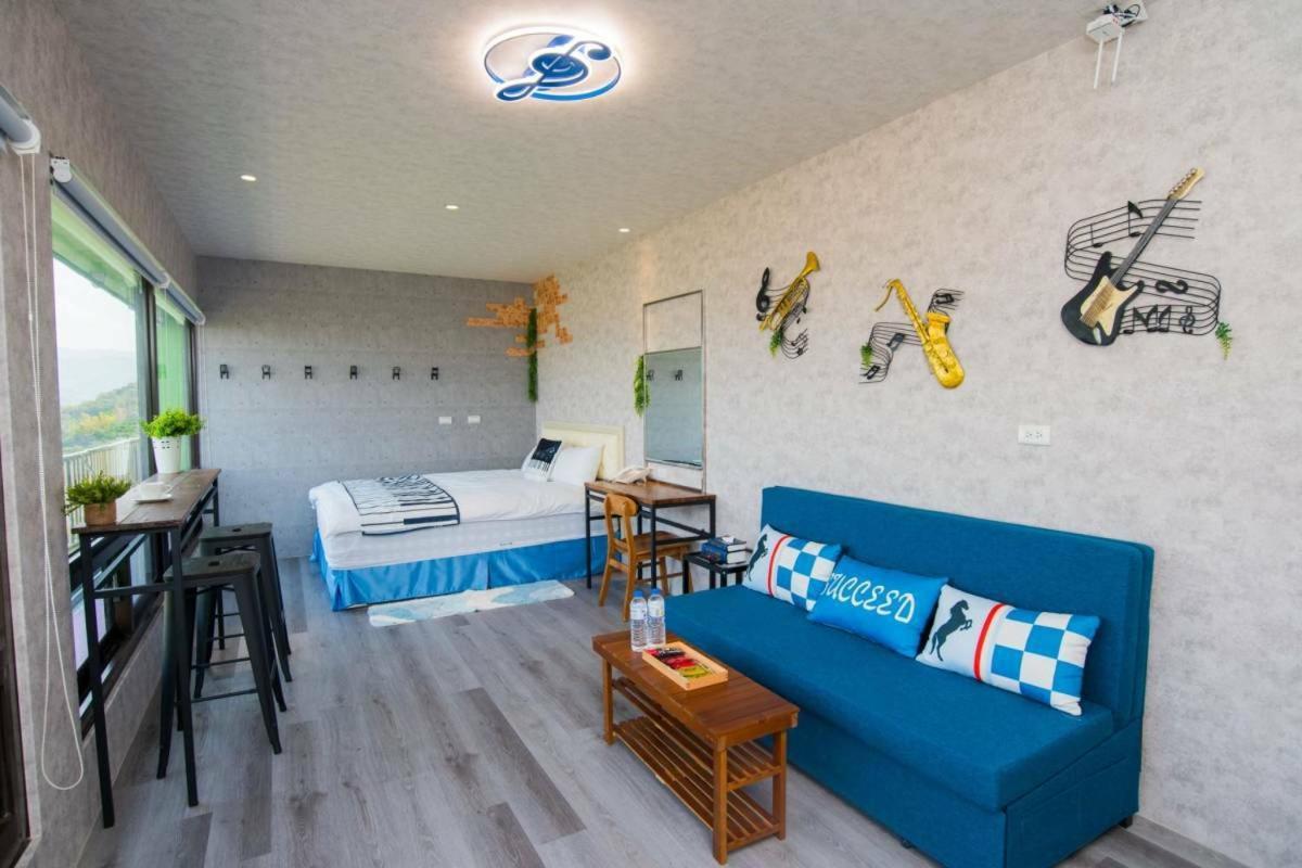 Apartmán Rainbow Hill House彩虹山舍 Shigang Exteriér fotografie
