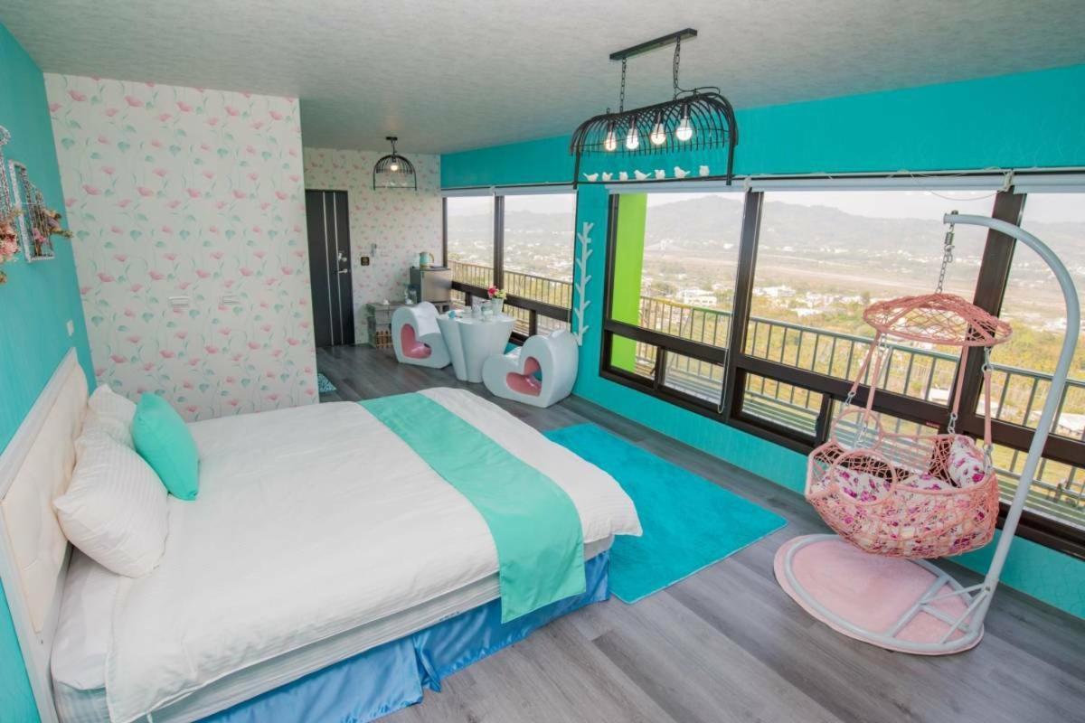Apartmán Rainbow Hill House彩虹山舍 Shigang Exteriér fotografie